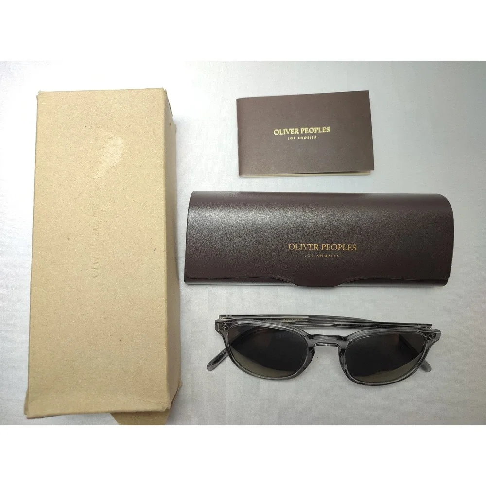 Oliver Peoples OOV5219S Fairmont Sun Workman Grey Grey Goldtone 49-145